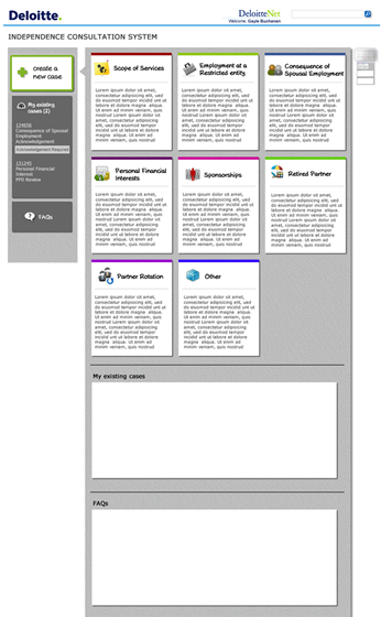 Conceptual Designs: CASE CREATION